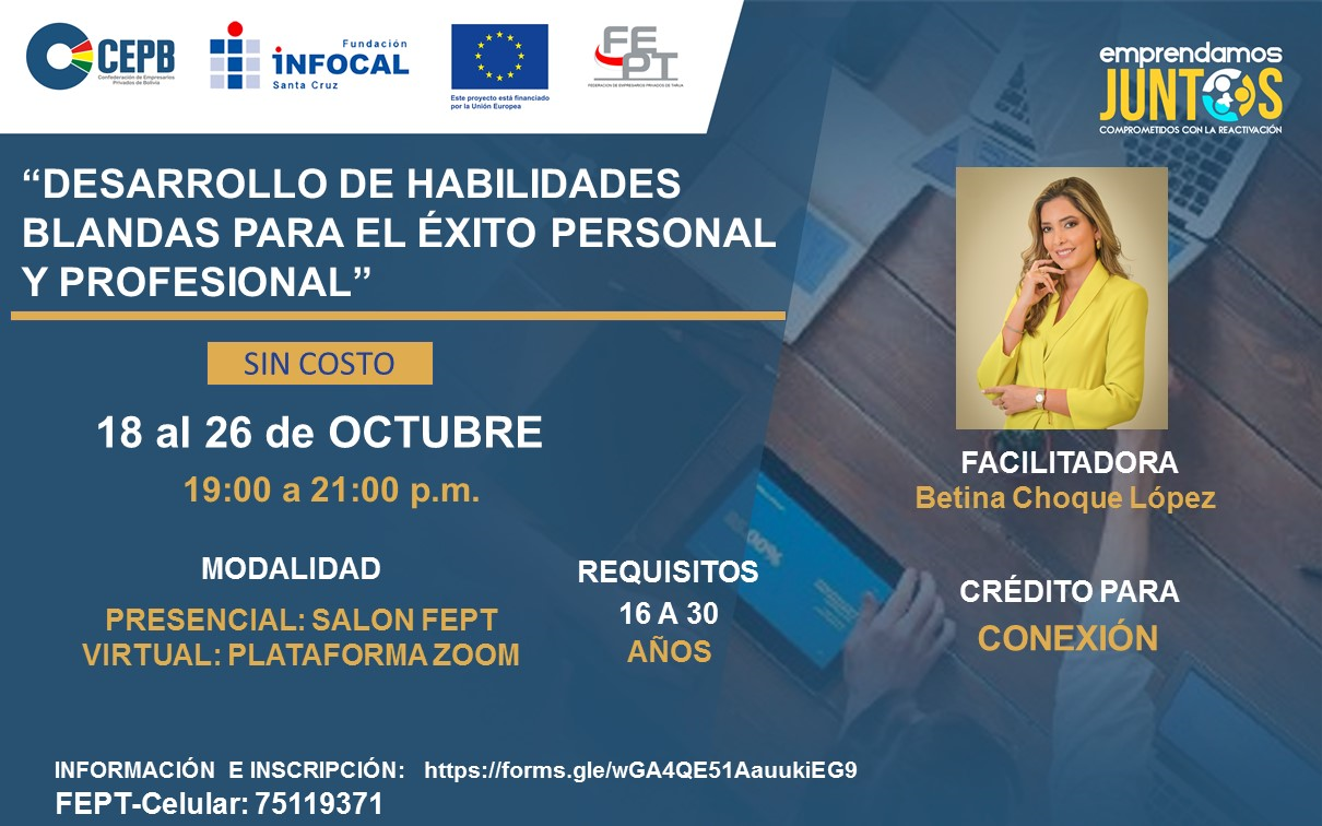 Course Image DESARROLLO DE HABILIDADES BLANDAS PARA EL ÉXITO PERSONAL Y EMPRESARIAL
