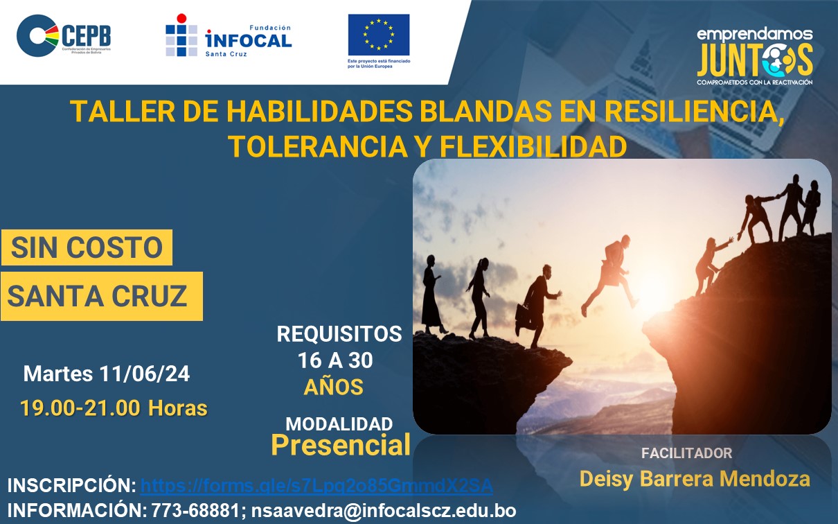 Course Image TALLER DE HABILIDADES BLANDAS EN RESILIENCIA, TOLERANCIA Y FLEXIBILIDAD