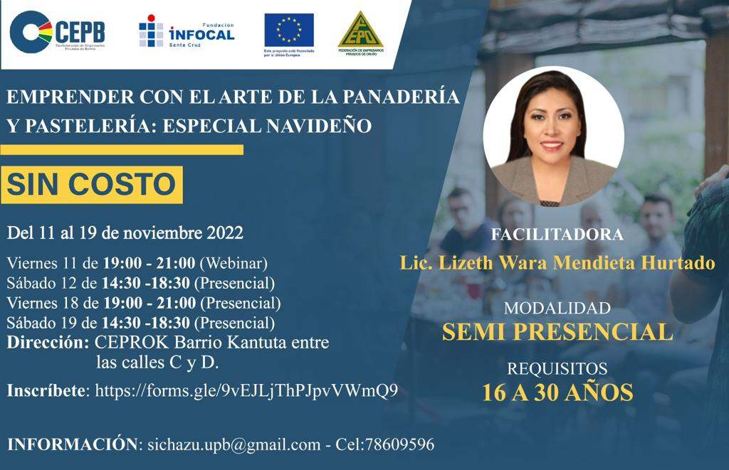 Course Image EMPRENDER CON EL ARTE DE LA PANADERÍA Y PASTELERÍA: ESPECIAL NAVIDEÑO